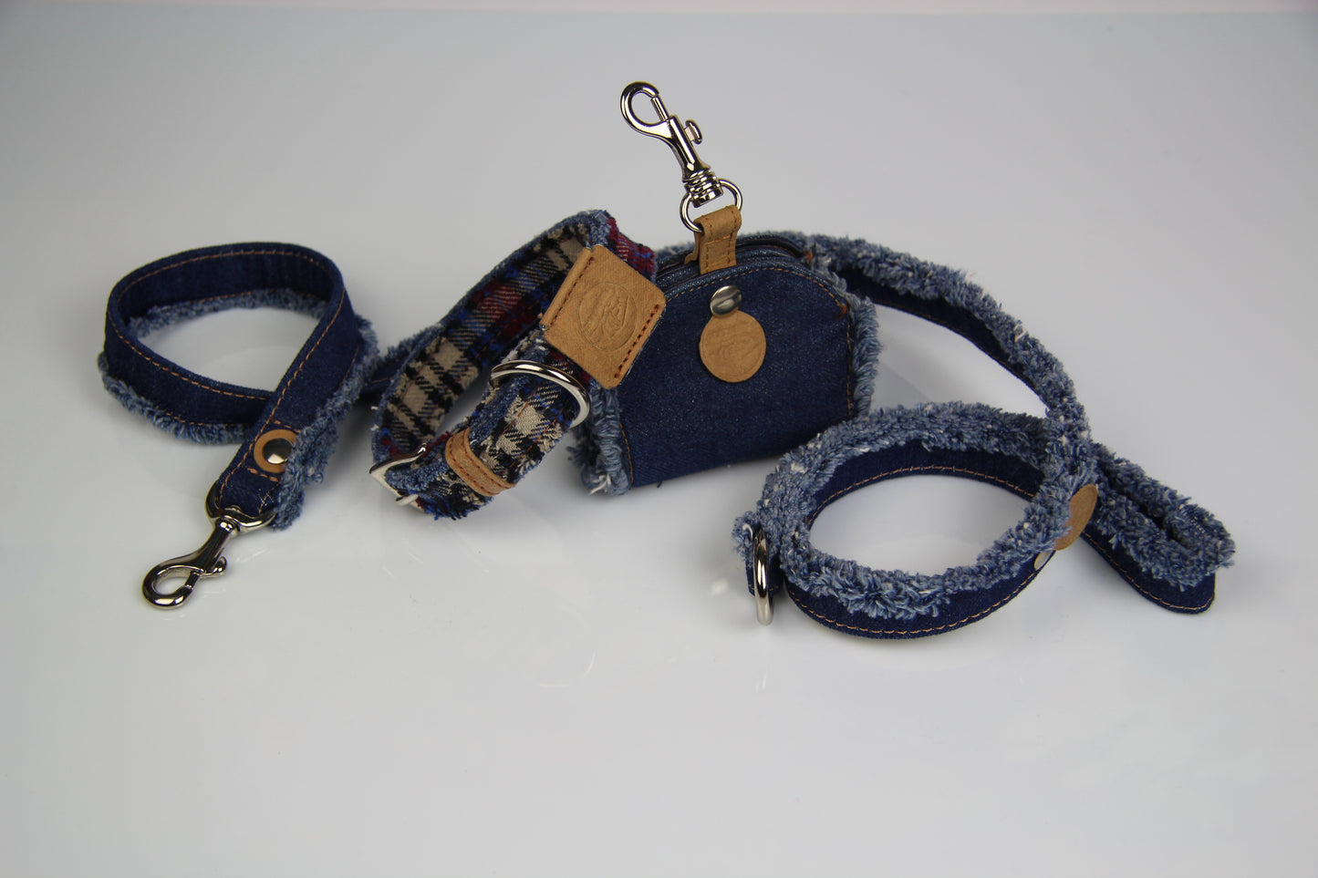 Collari Tartan Jeans