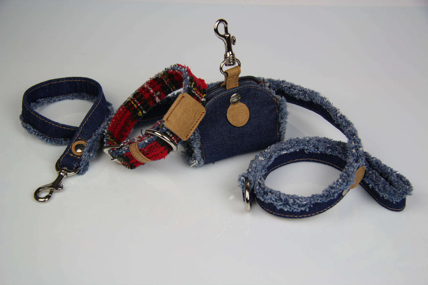 Collari Tartan Jeans